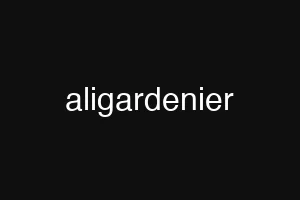 aligardenier