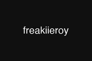 freakiieroy